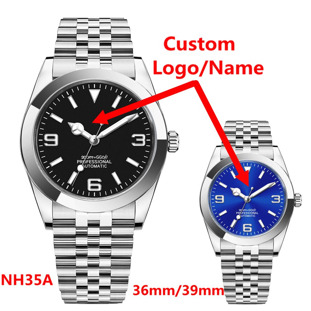 Custom Logo Luxury NH35 Watch  - Jewelry For Watches ulasan dan harga