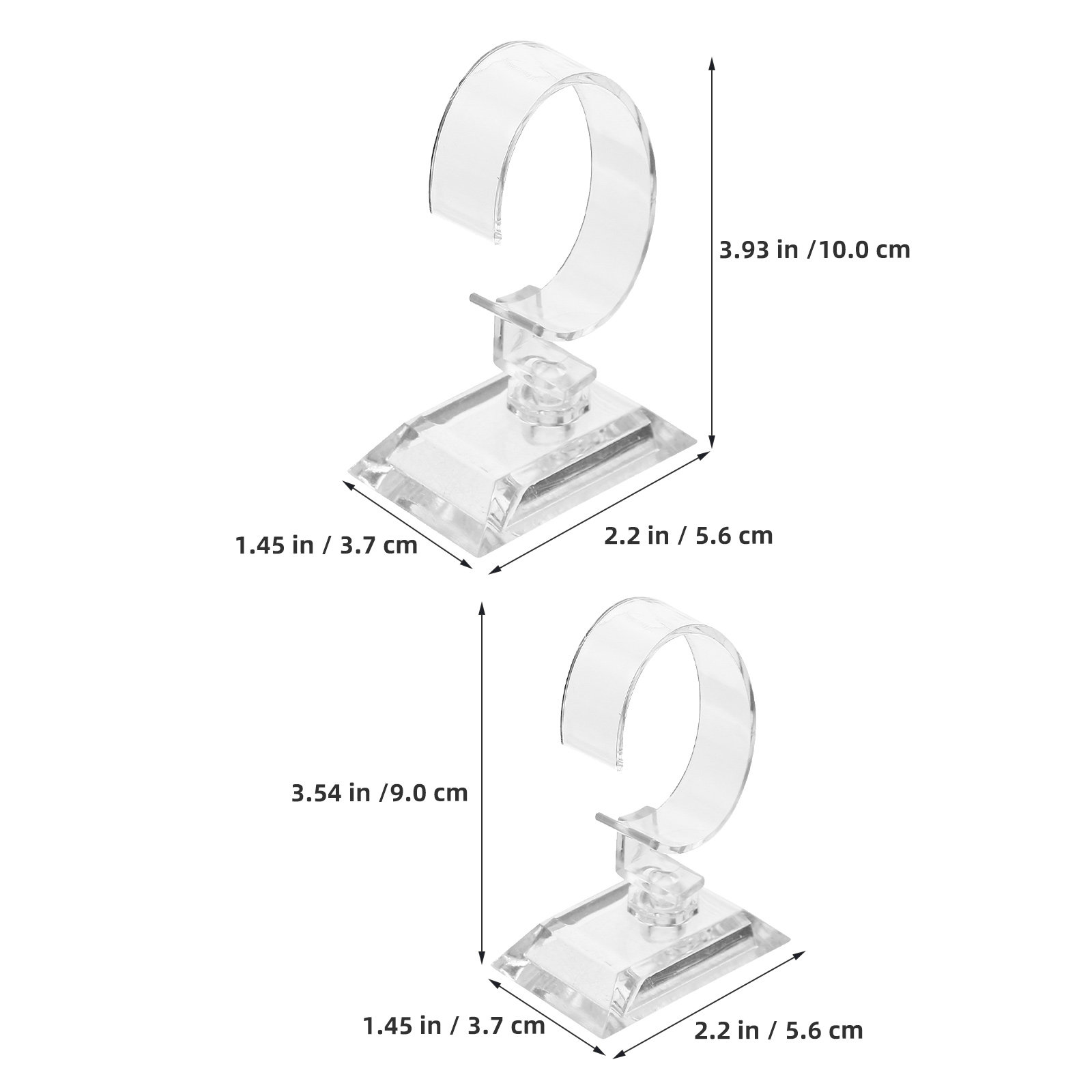 10Pcs Transparent Watch Organi - Jewelry And Watches Inc ulasan dan harga